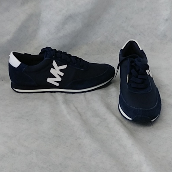 Michael Kors Shoes - Michael Kors Stanton Trainer Navy Sport 7M, A25